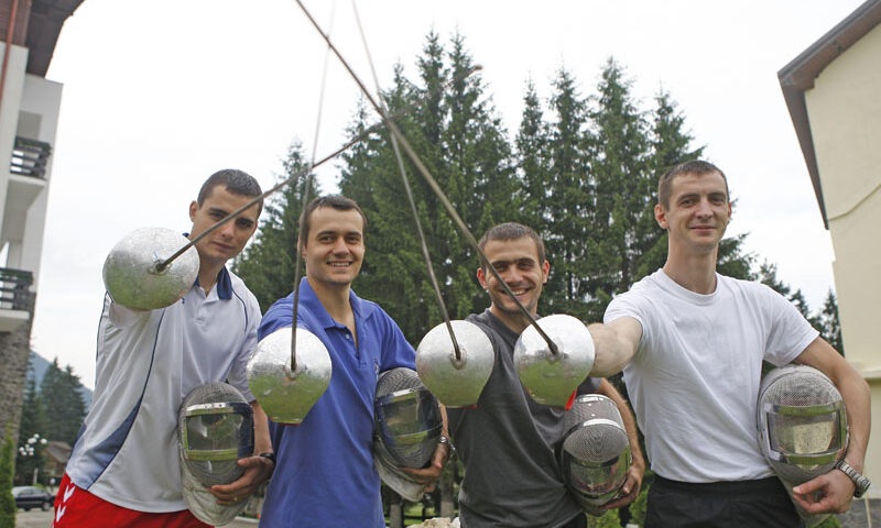 Echipa de sabie a României, calificată la JO